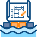 Icono Diseño Personalizado – Plataformas y Estructuras Flotantes Icono Diseño Personalizado - Plataformas y Estructuras Flotantes