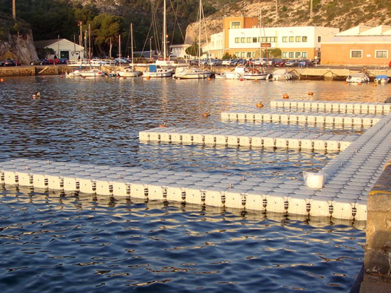 Pantalan flotante